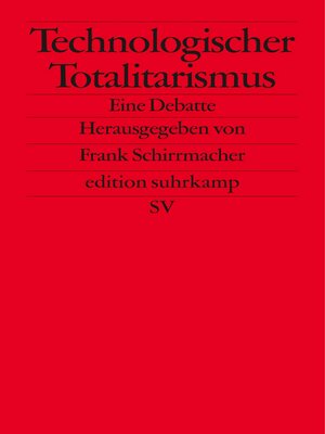 cover image of Technologischer Totalitarismus